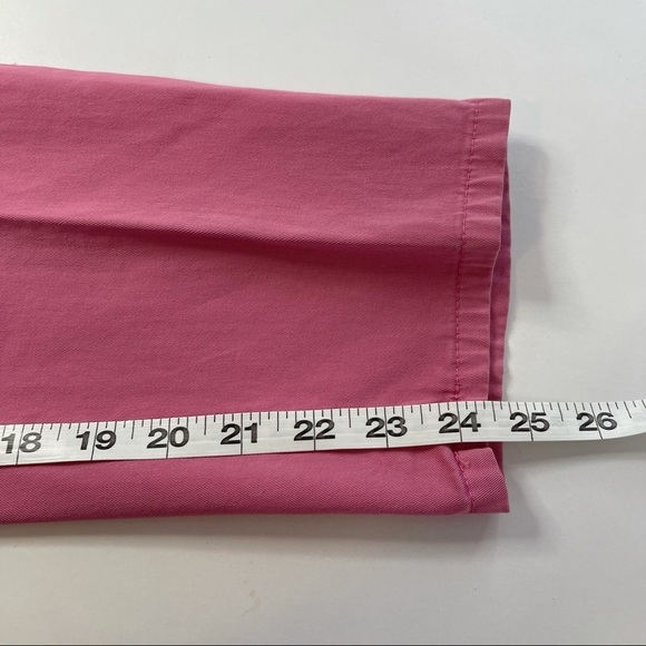 See by Chloe Capri Skinny Pants Womens 31 Pink Spring Summer Preppy Designer - Picture 11 of 12